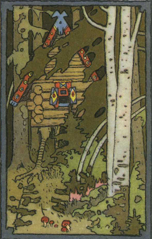 Baba Yaga Tarot Spread